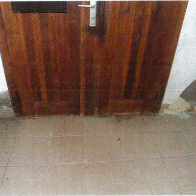 Detail - Eingangstür