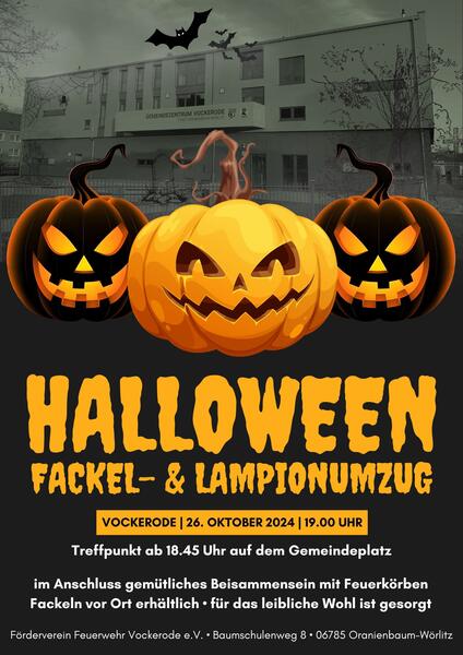 Flyer Halloween 2024