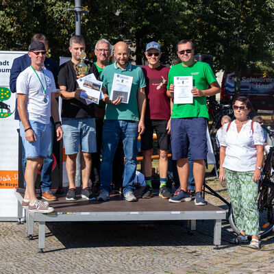 Gewinner radelaktivste Team Stadtradeln 2024